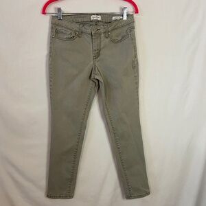 Gray Jessica Simpson Rolled Cropped Skinny Jeans Size 6/28